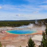 The Best View of the Grand Prismatic Spring at Yellowstone National Park