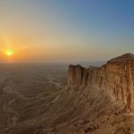 Visiting the Edge of the World in Saudi Arabia